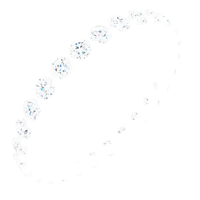 Pale Rail engagement ring setting