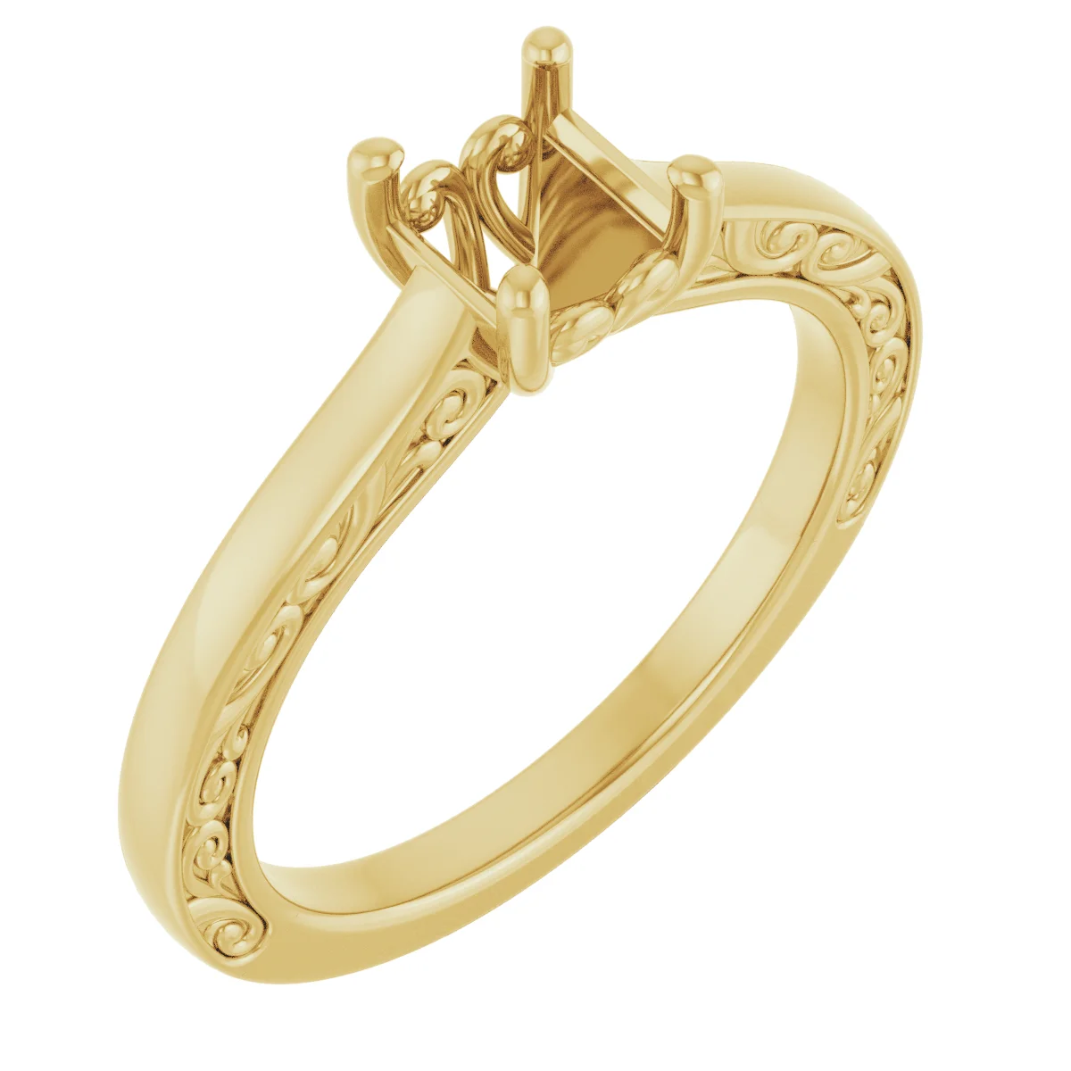 The Melanie engagement ring setting