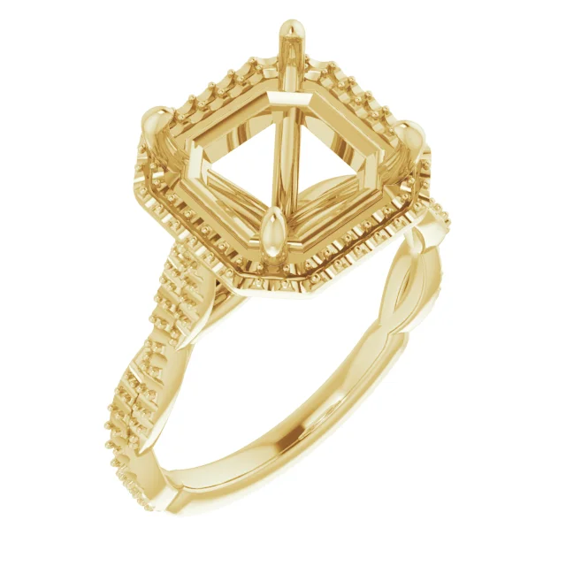 The Viviane engagement ring setting