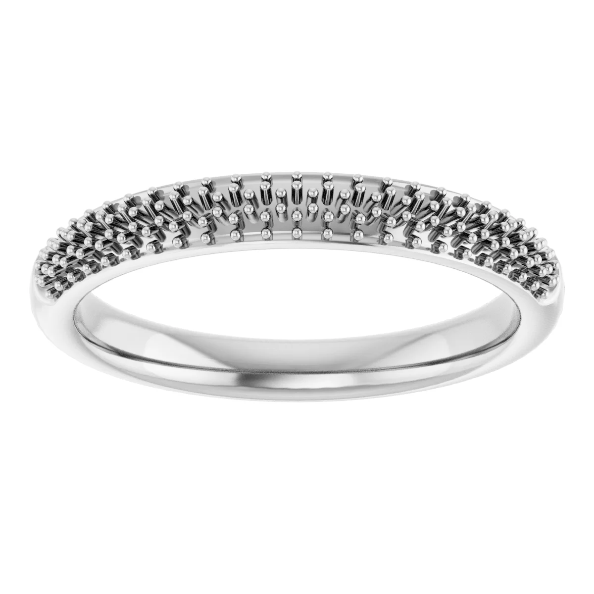 Pavé-Style Band view 3