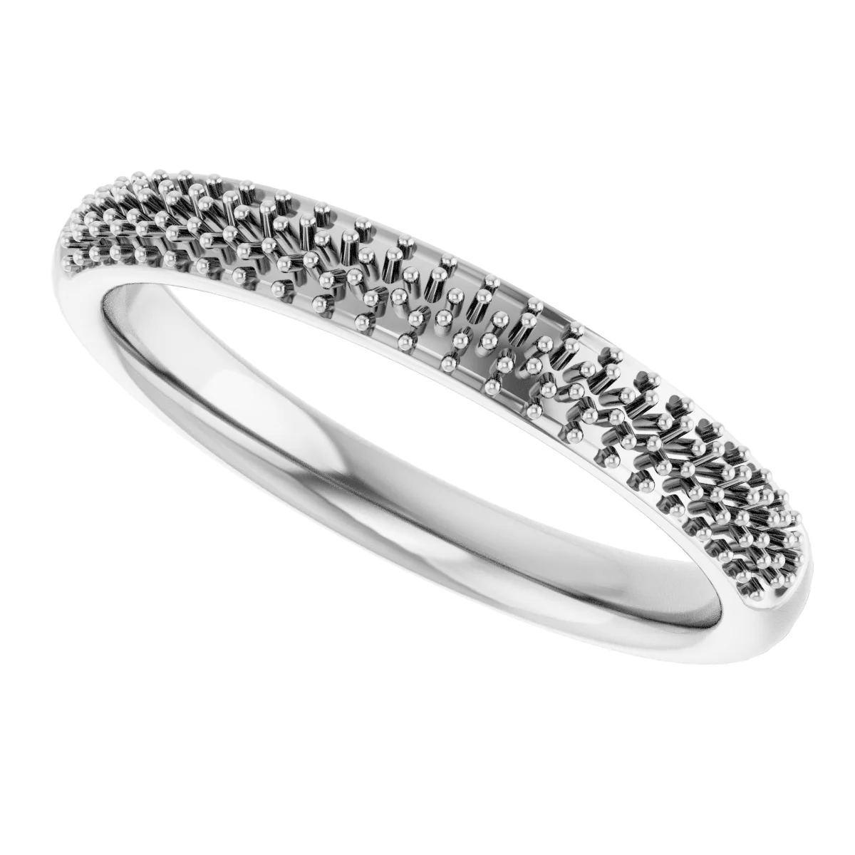 Pavé-Style Band view 5