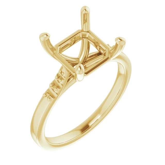 The Cecilia engagement ring setting