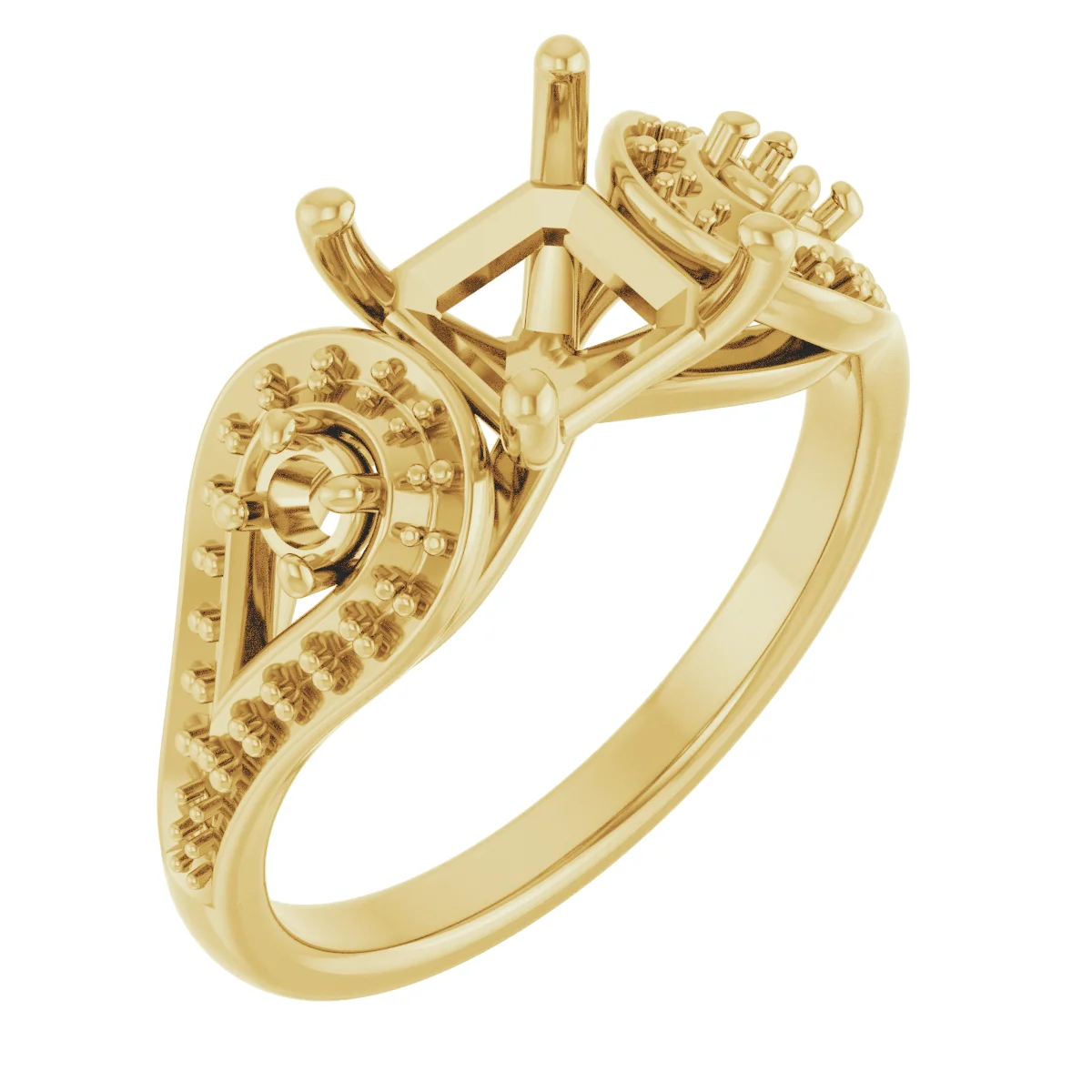 The Alexandra engagement ring setting