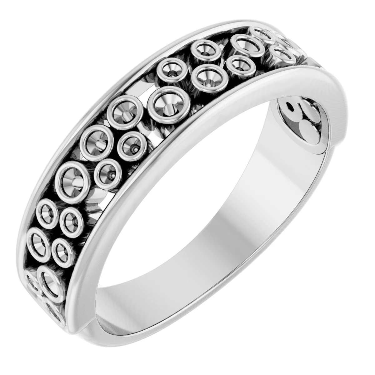 Long Bond engagement ring setting