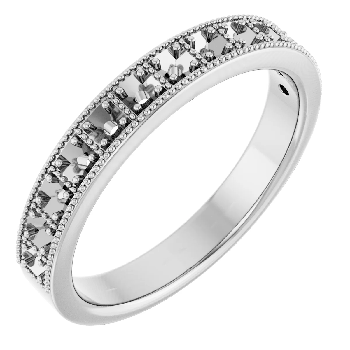 Long Bond engagement ring setting