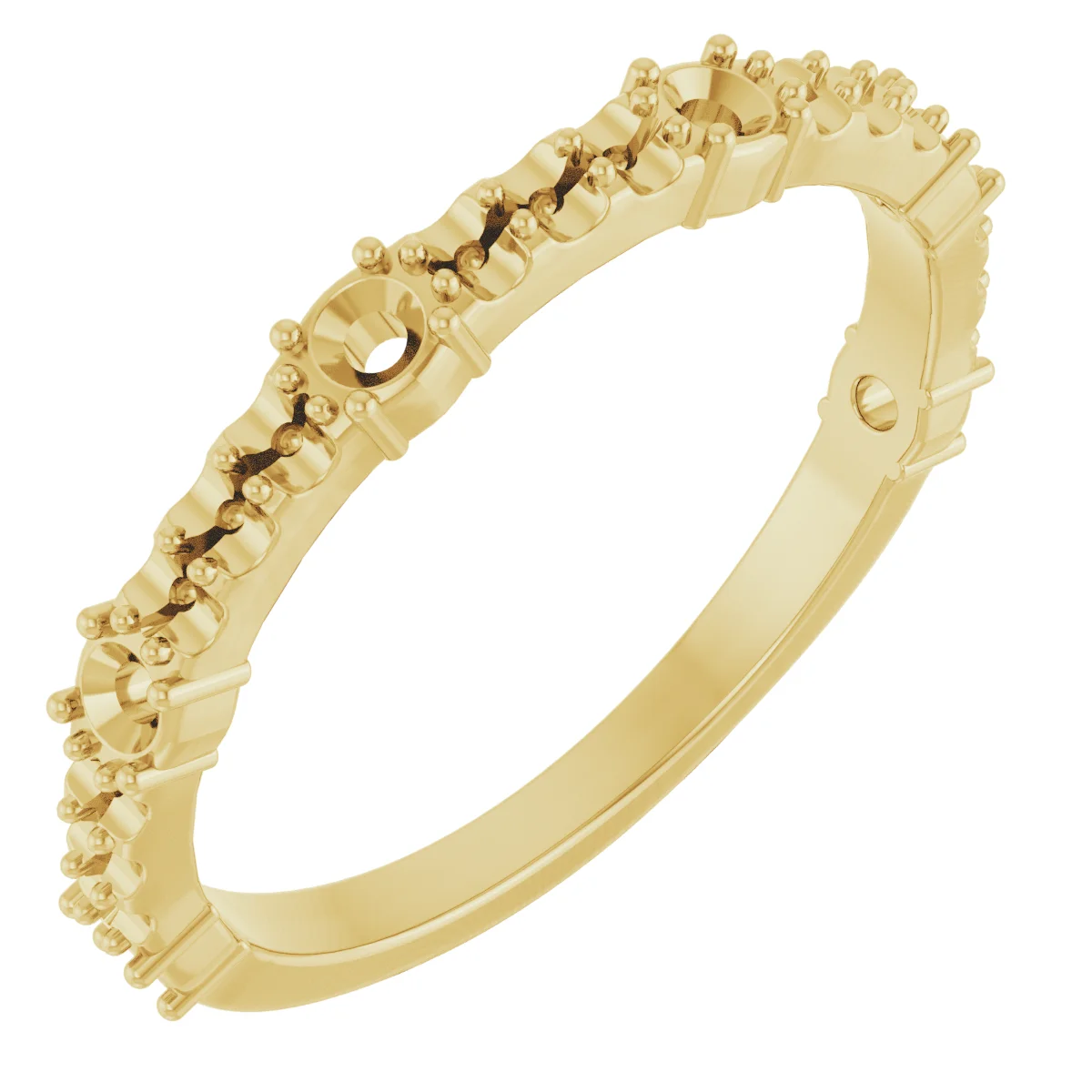 Long Bond band in 14K White Gold | Haejin Jewelry Brooklyn