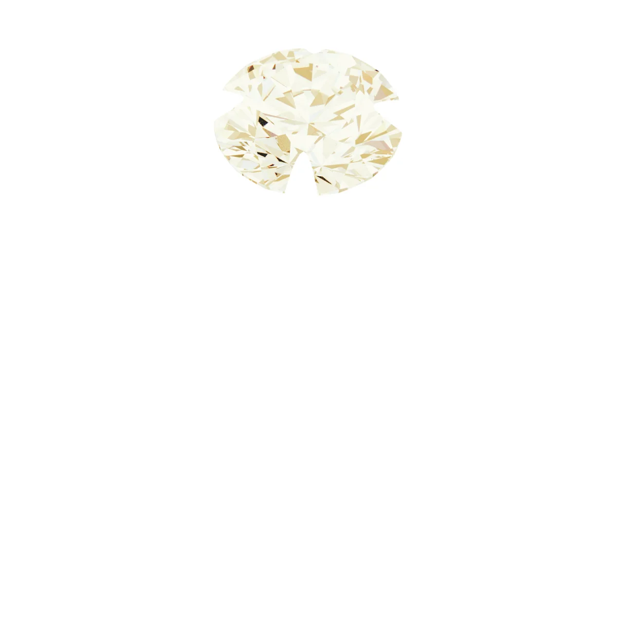 The Katherine engagement ring setting in 14K Yellow | Haejin Jewelry Brooklyn