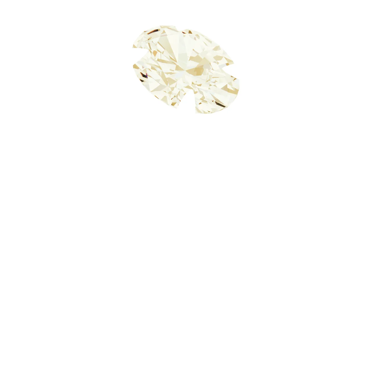 The Katherine engagement ring setting in 14K Yellow | Haejin Jewelry Brooklyn