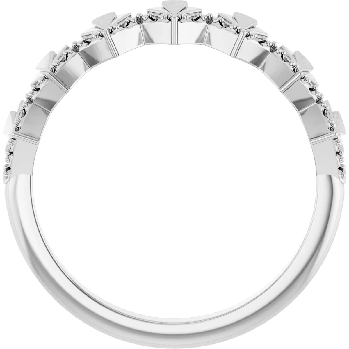 Vintage-Inspired Anniversary Band   view 2