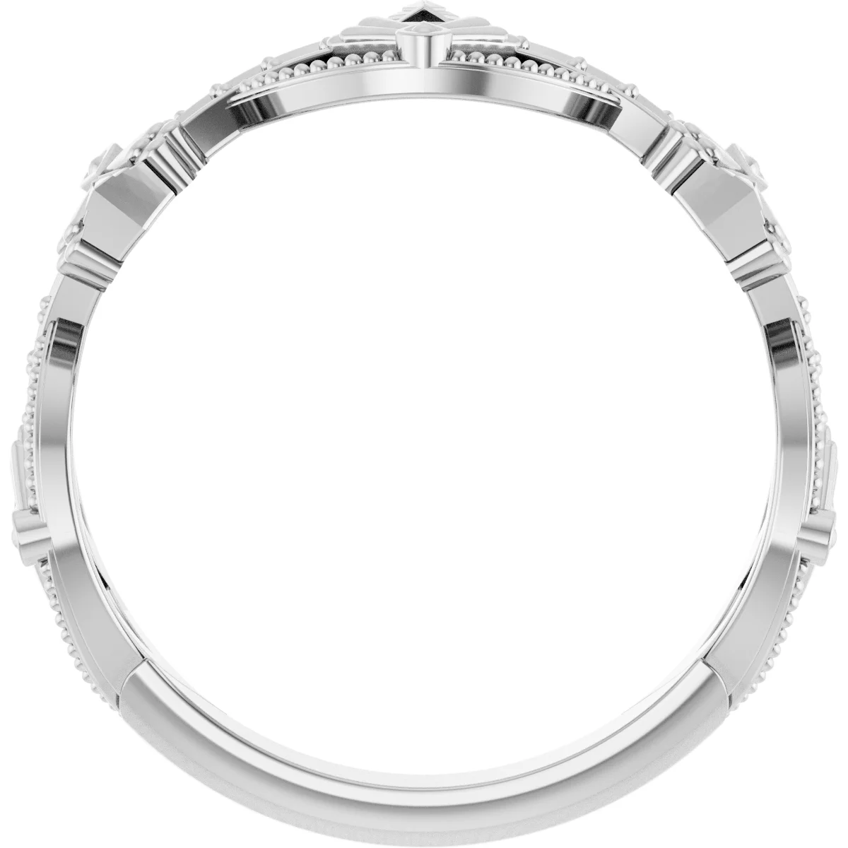 Vintage-Inspired Anniversary Band   view 2