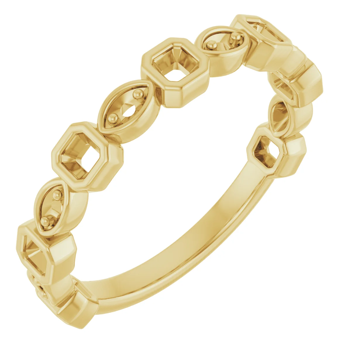 Long Bond band in 14K White Gold | Haejin Jewelry Brooklyn