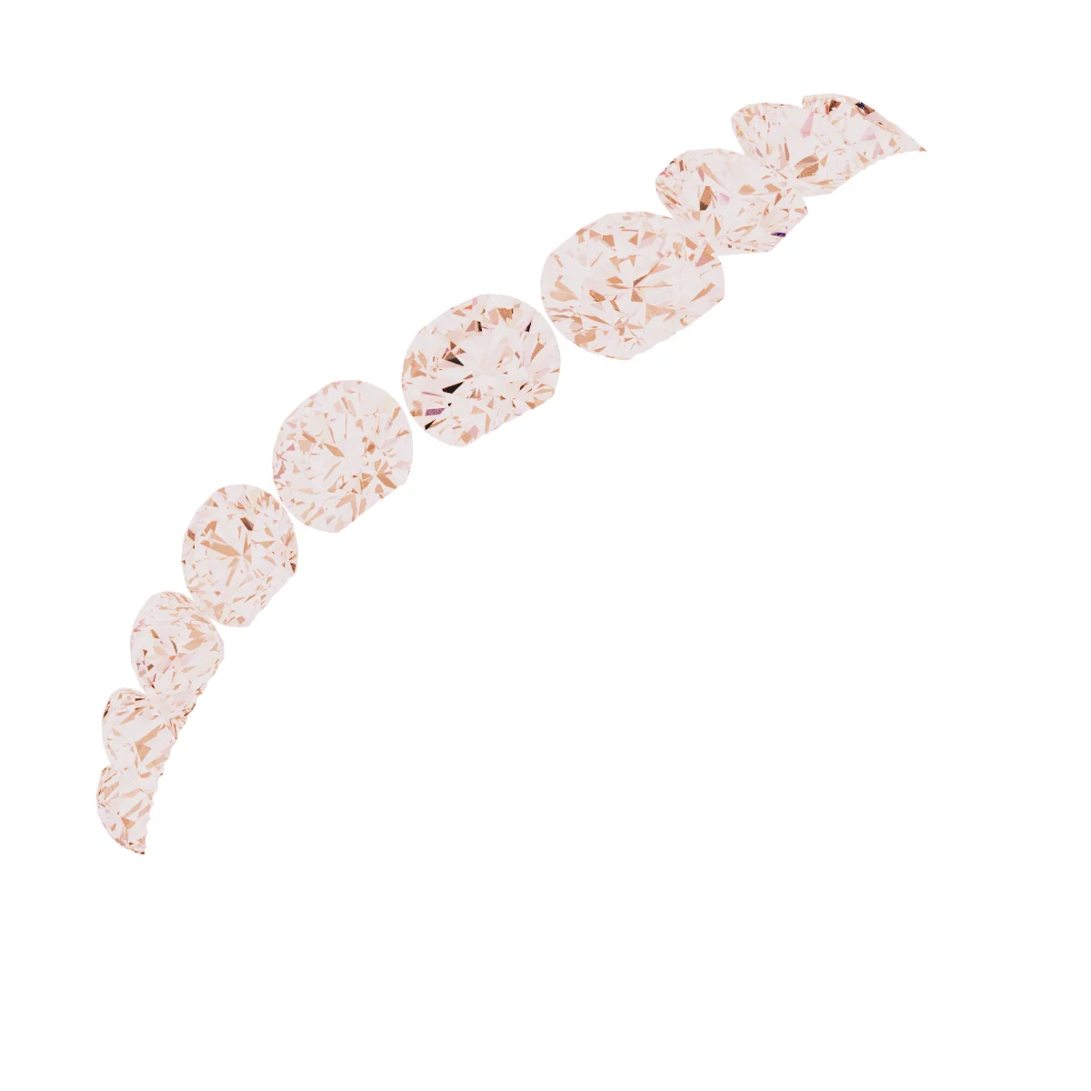 Soft Arc engagement ring setting