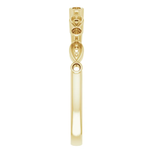 Stackable Anniversary Band view 4