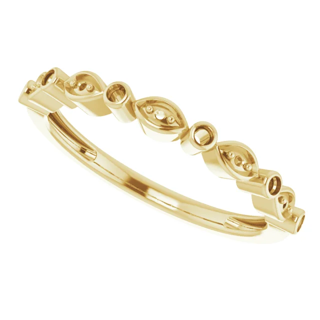 Stackable Anniversary Band view 5