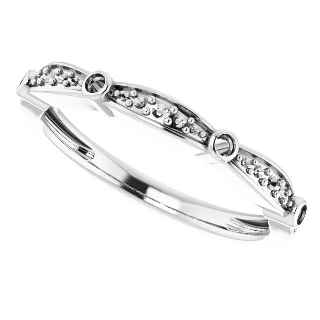 Stackable Anniversary Band view 5