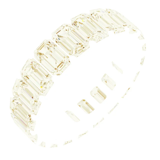 Still Form band in 14K White Gold | Haejin Jewelry Brooklyn