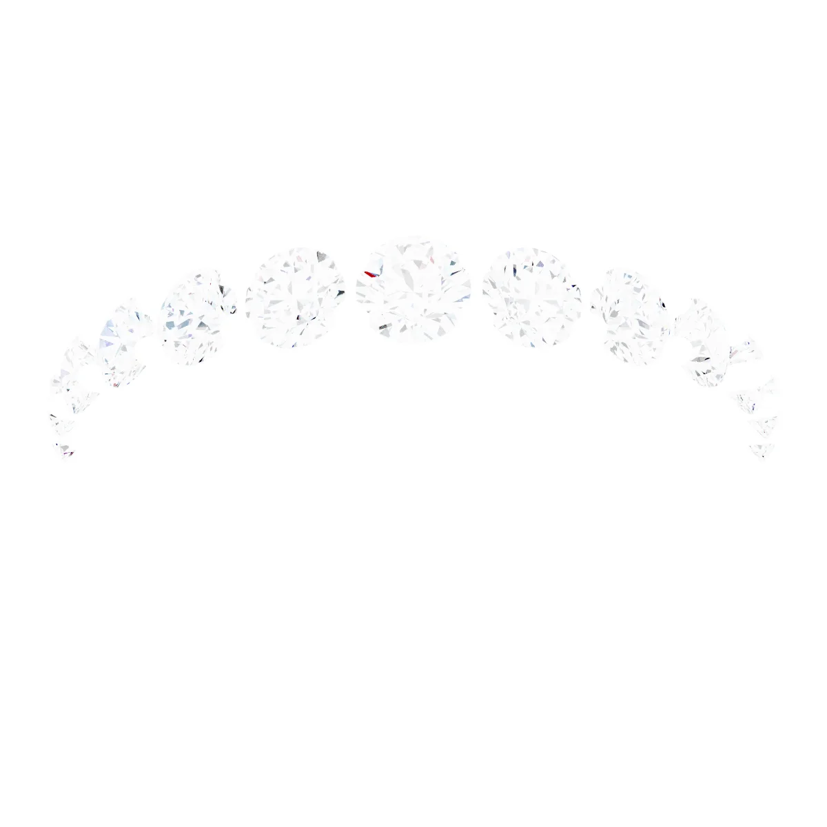 Graduated Woven-Design Anniversary Band         view 3