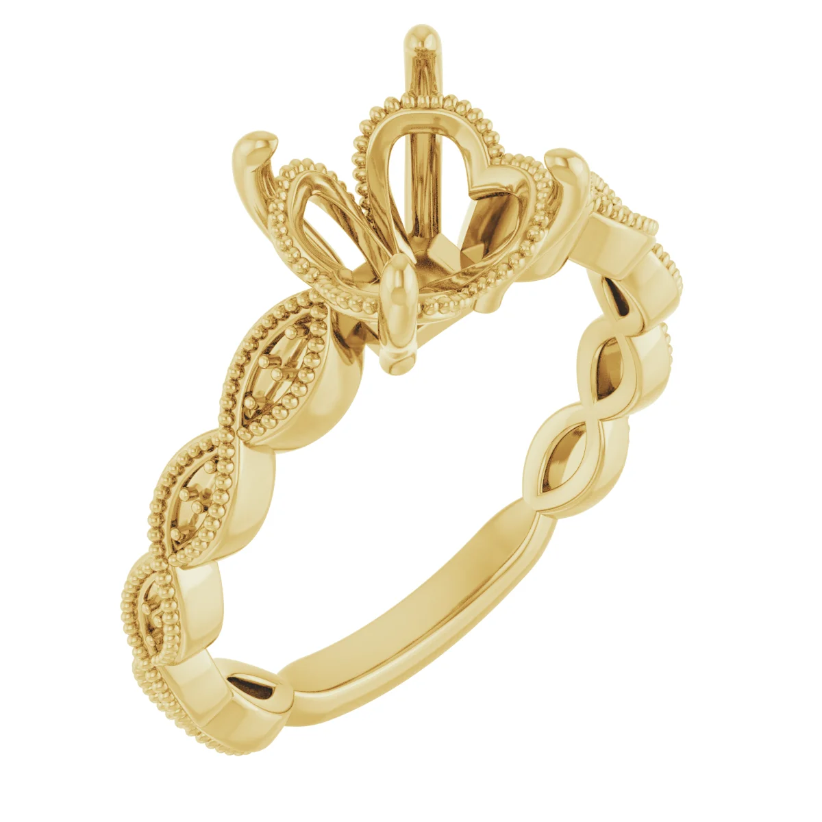 The Astrid engagement ring setting