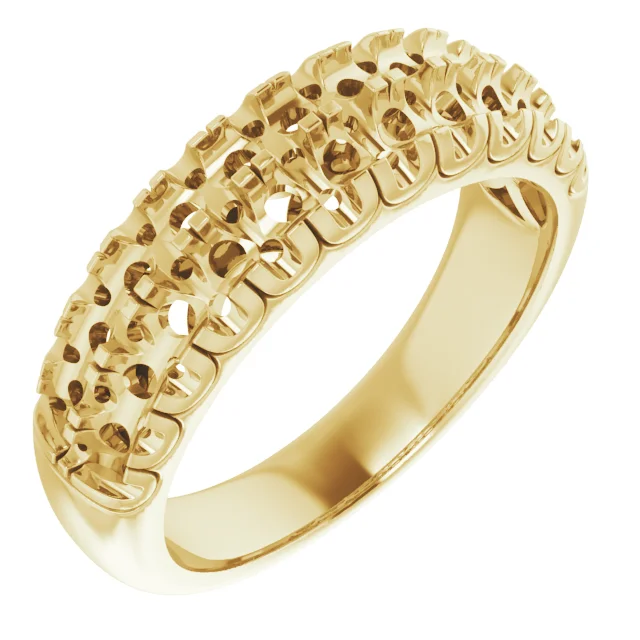 Long Bond engagement ring setting