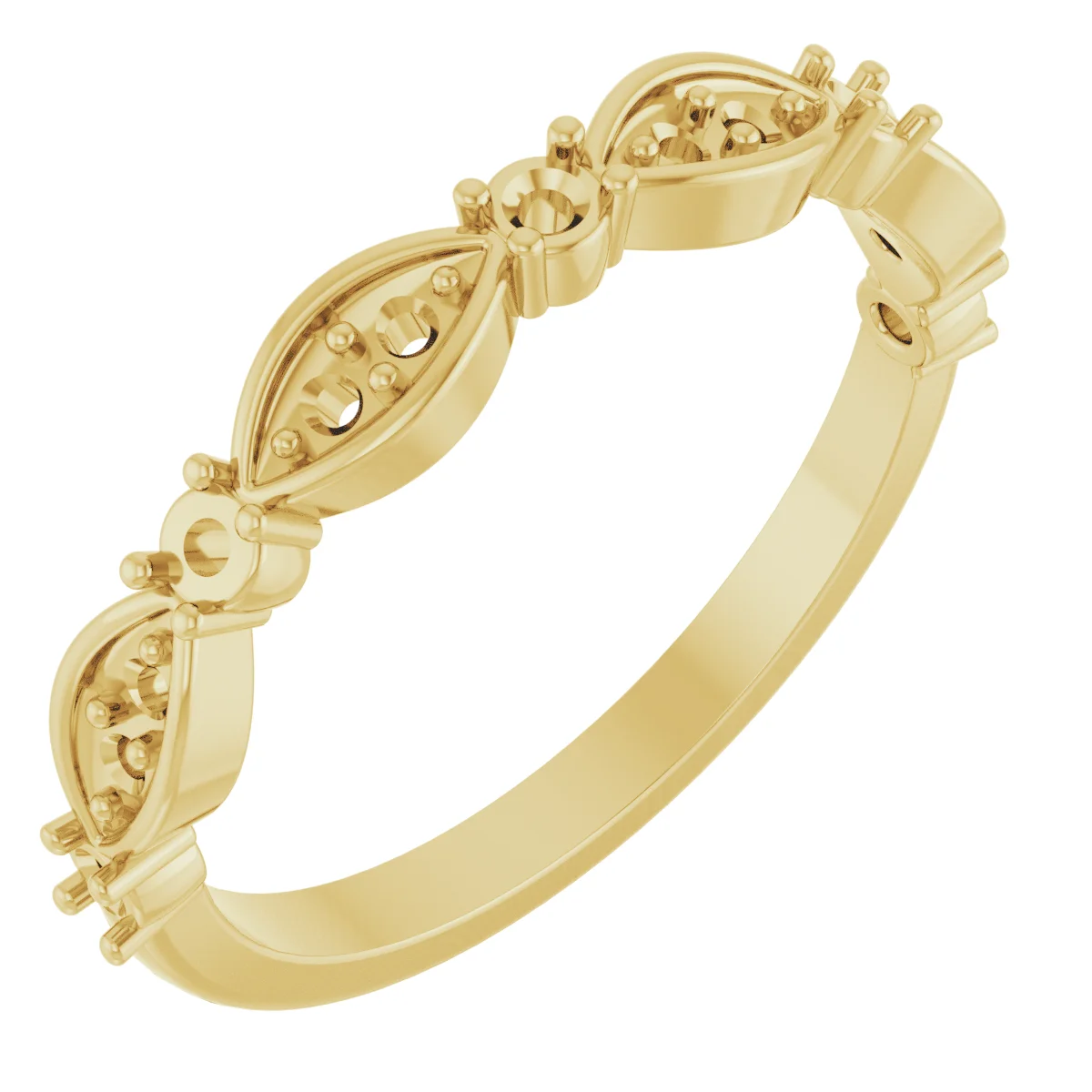 Long Bond band in 14K White Gold | Haejin Jewelry Brooklyn