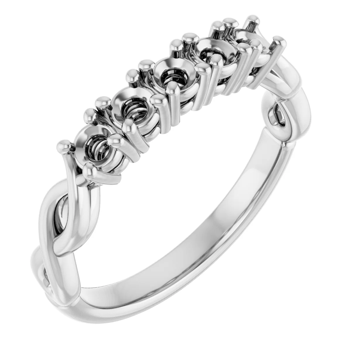 Five Points engagement ring setting