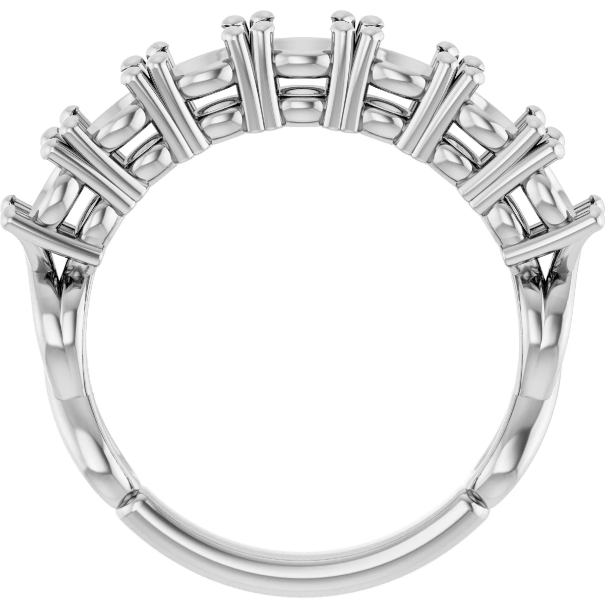 Seven-Stone Infinity-Inspired Anniversary Band view 7