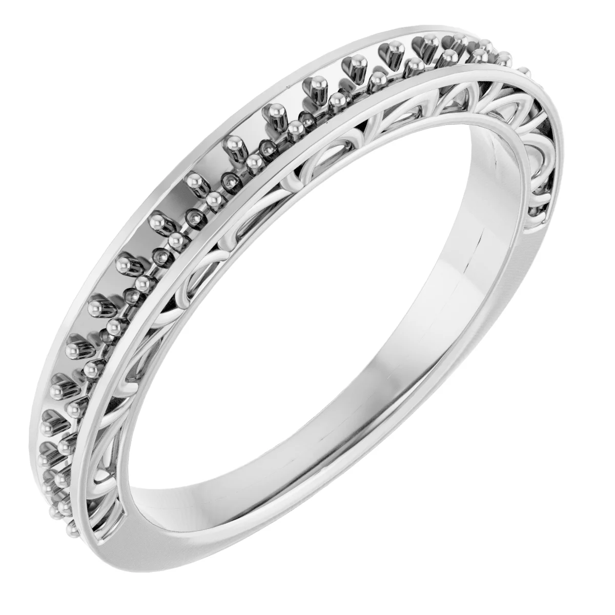 Soft Form engagement ring setting