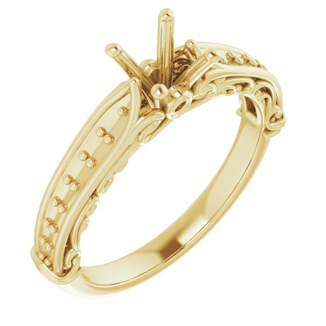 The Solange engagement ring setting