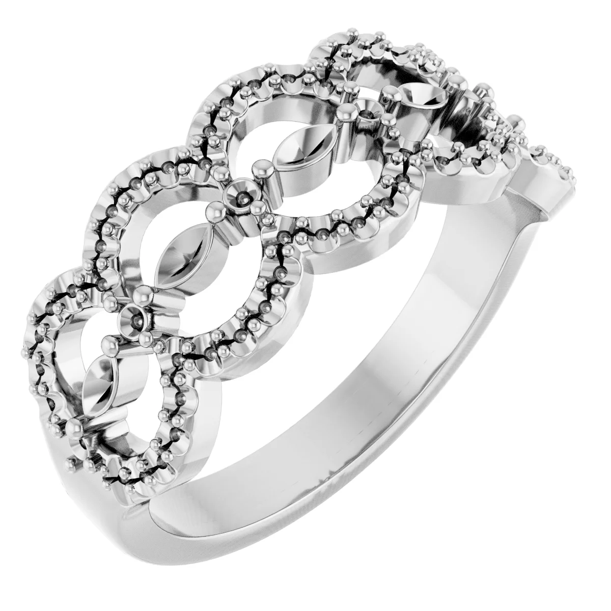 Long Bond engagement ring setting