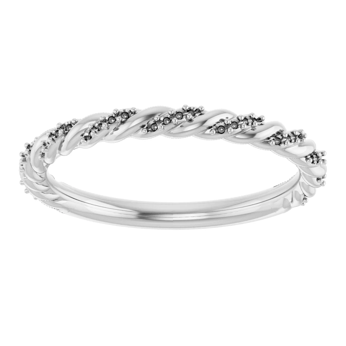 Accented Rope Band view 3