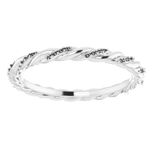 Rope Eternity Band  view 3