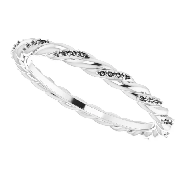 Rope Eternity Band  view 5