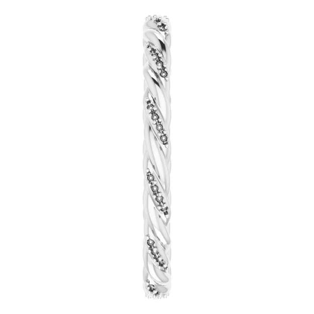 Rope Eternity Band  view 4