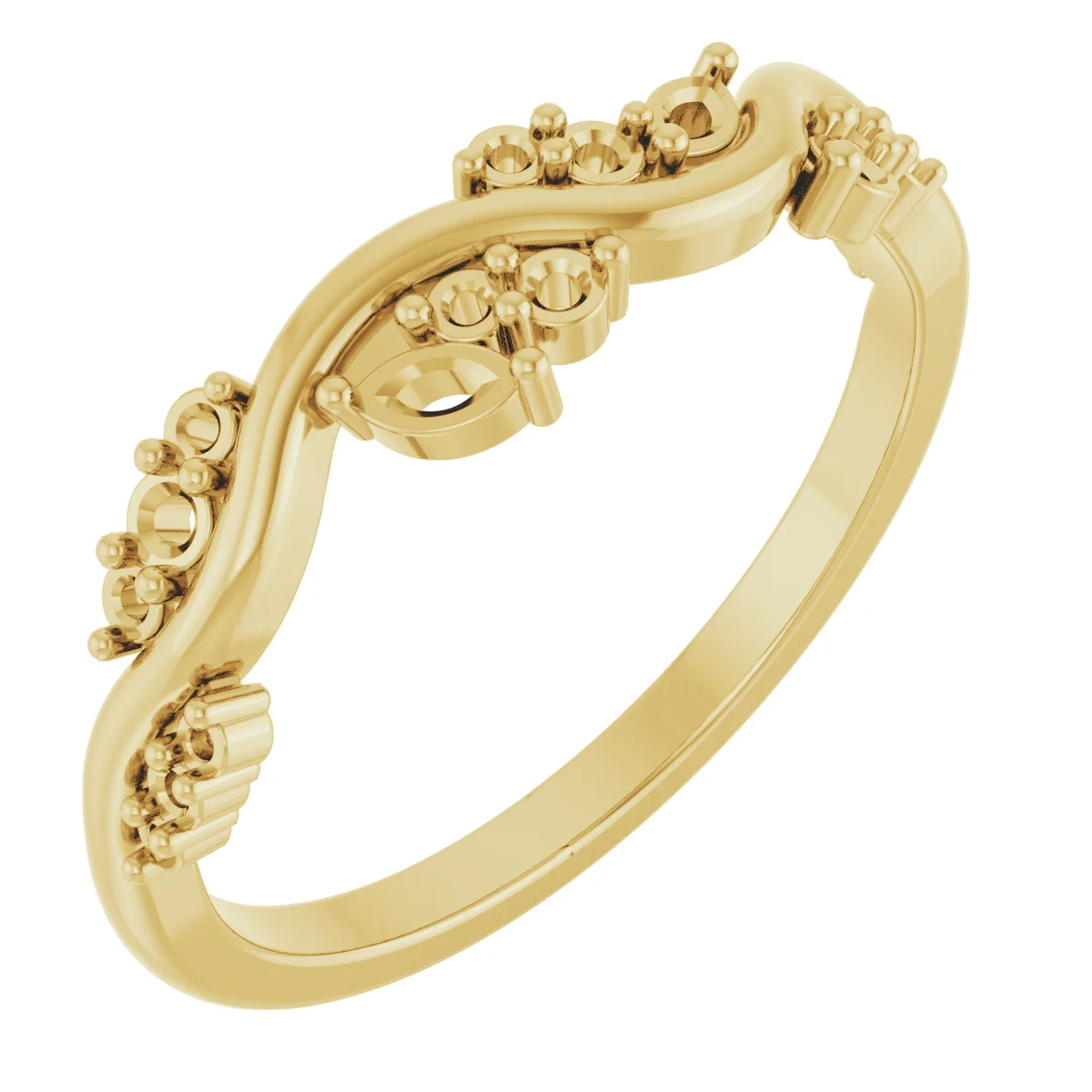 Long Bond band in 14K White Gold | Haejin Jewelry Brooklyn