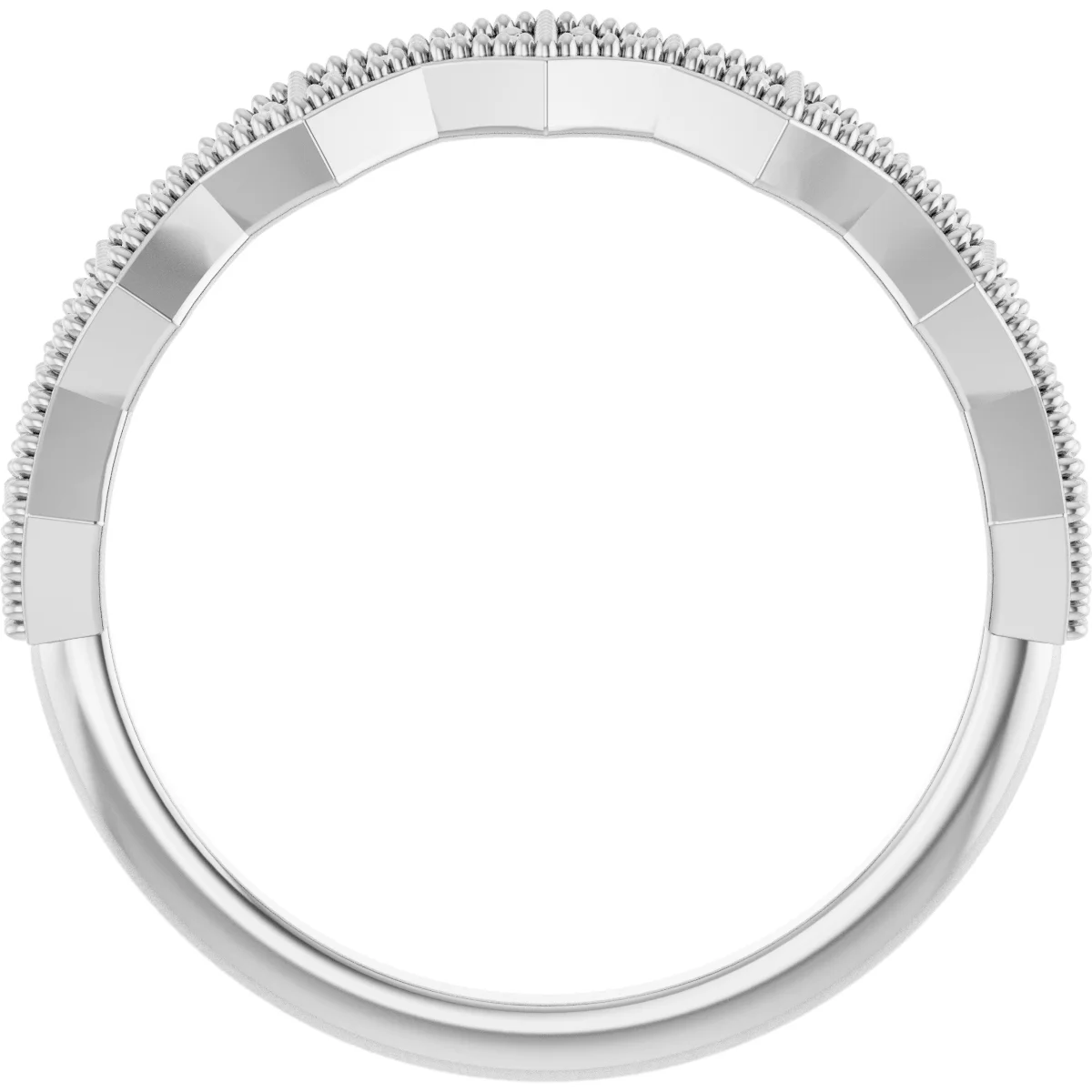 Geometric Anniversary Band view 2