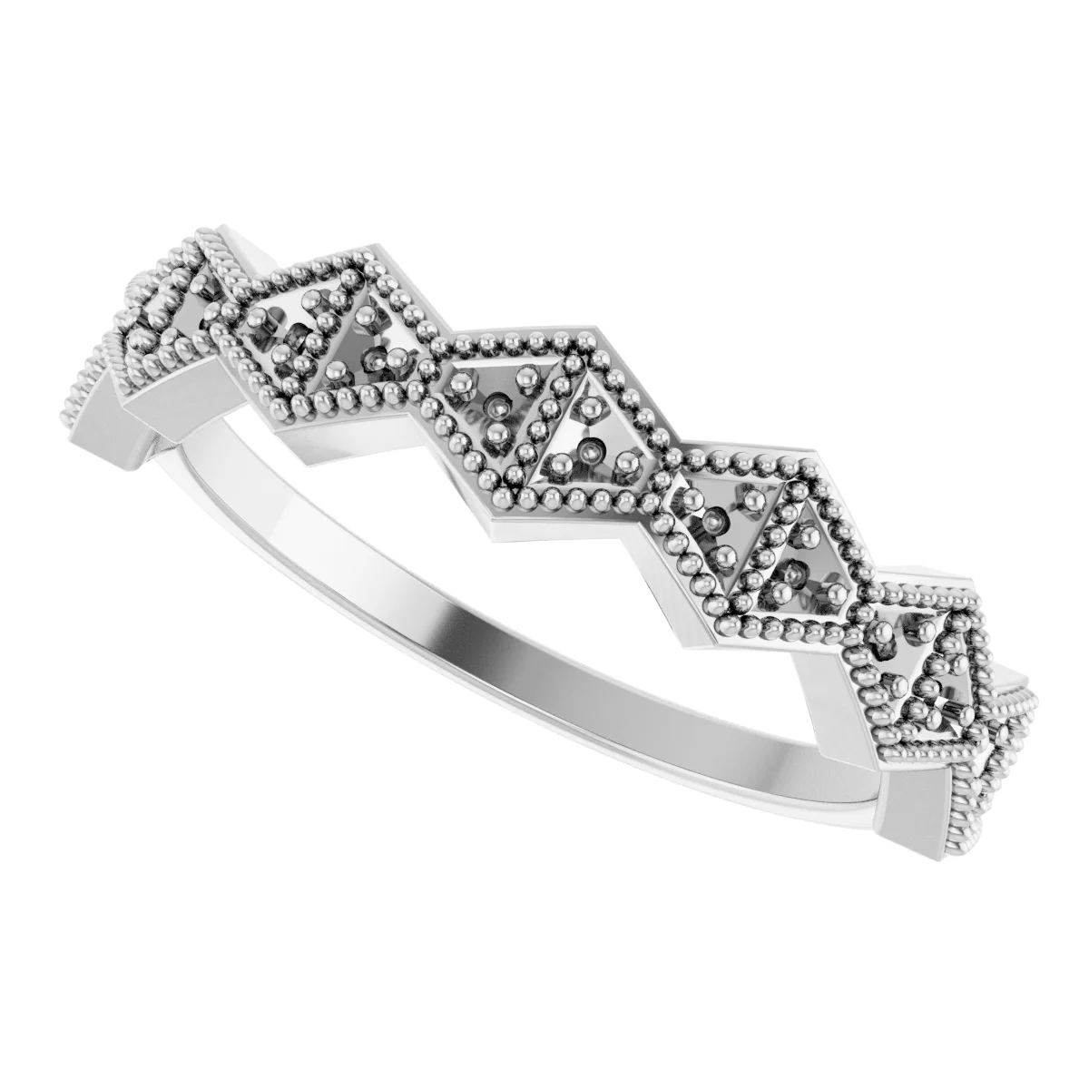 Geometric Anniversary Band view 5