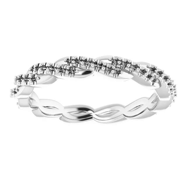 Twisted Eternity Band view 3