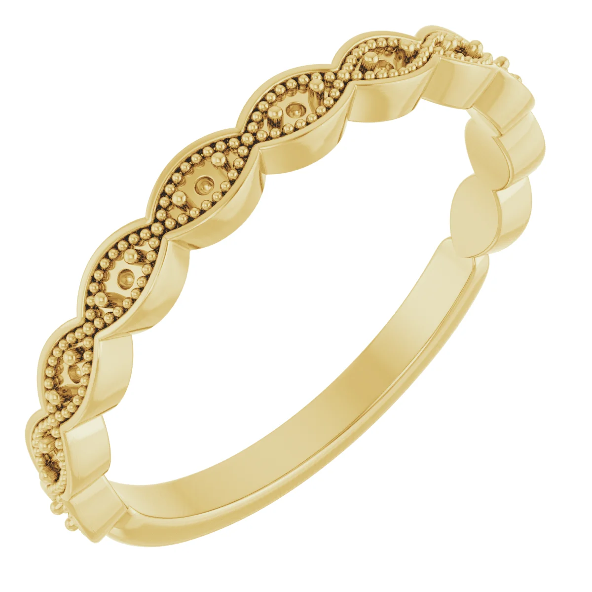 Long Bond band in 14K White Gold | Haejin Jewelry Brooklyn
