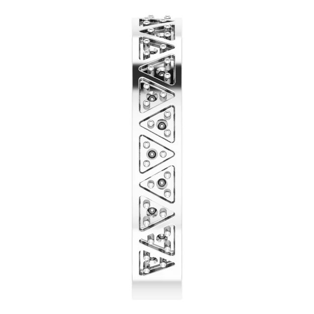 Geometric Anniversary Band view 4