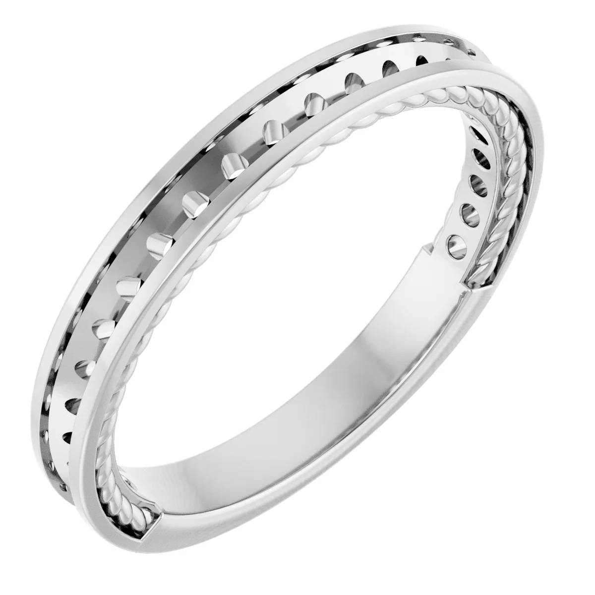 Long Bond engagement ring setting