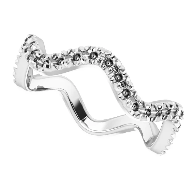 French-Set Eternity Band view 5