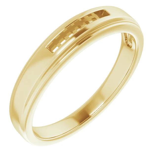 Seven-Stone Band band in 14K White Gold | Haejin Jewelry Brooklyn
