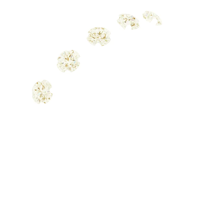 Five Points band in 14K White Gold | Haejin Jewelry Brooklyn