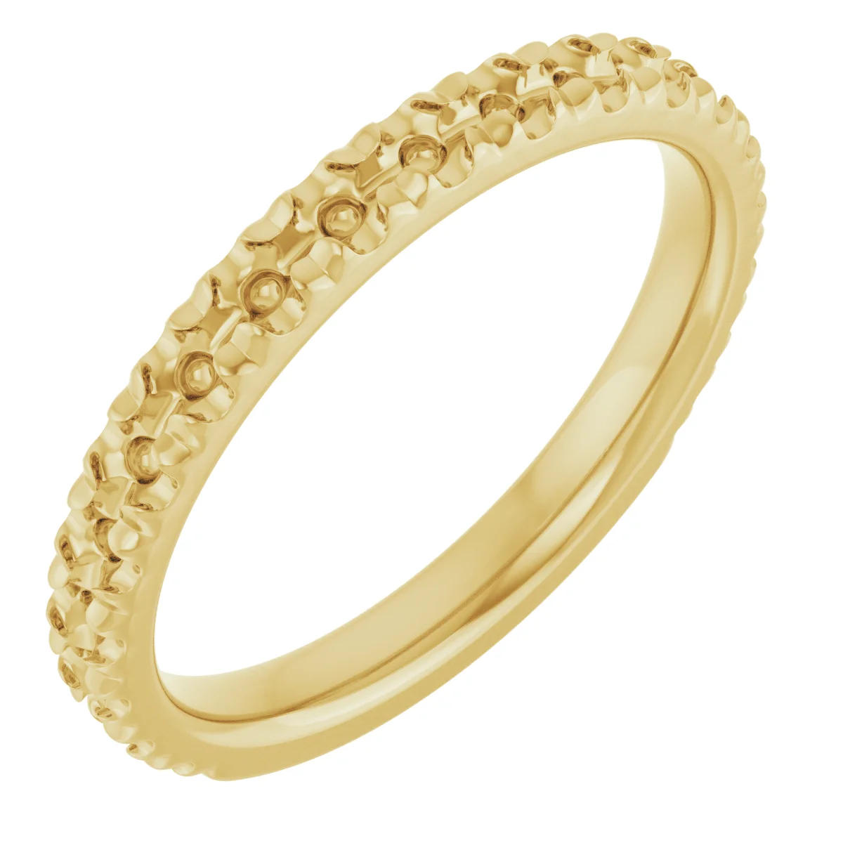 Pale Shore band in 14K White Gold | Haejin Jewelry Brooklyn