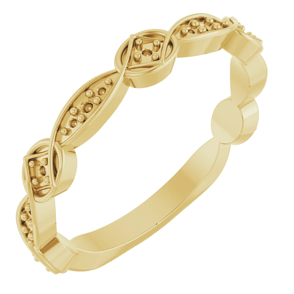 Long Bond band in 14K White Gold | Haejin Jewelry Brooklyn