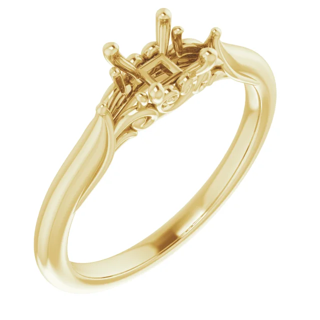 The Martina engagement ring setting
