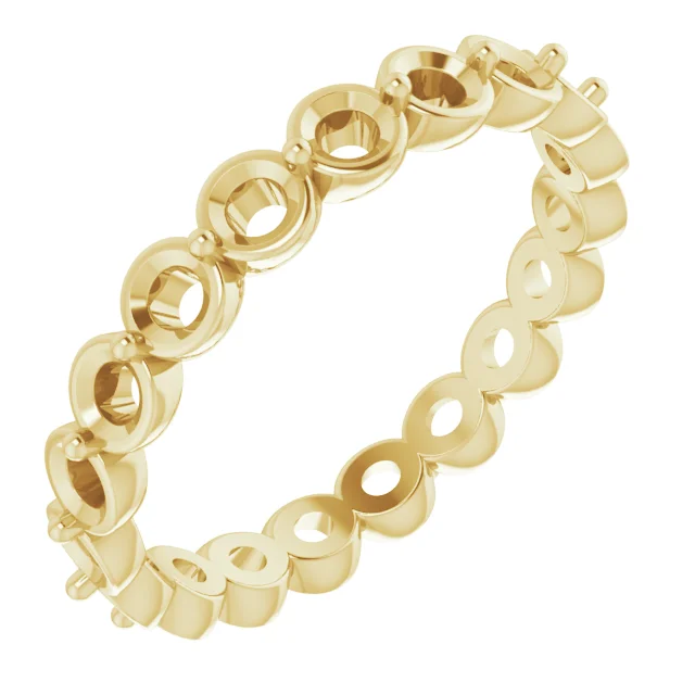 First Light band in 14K White Gold | Haejin Jewelry Brooklyn