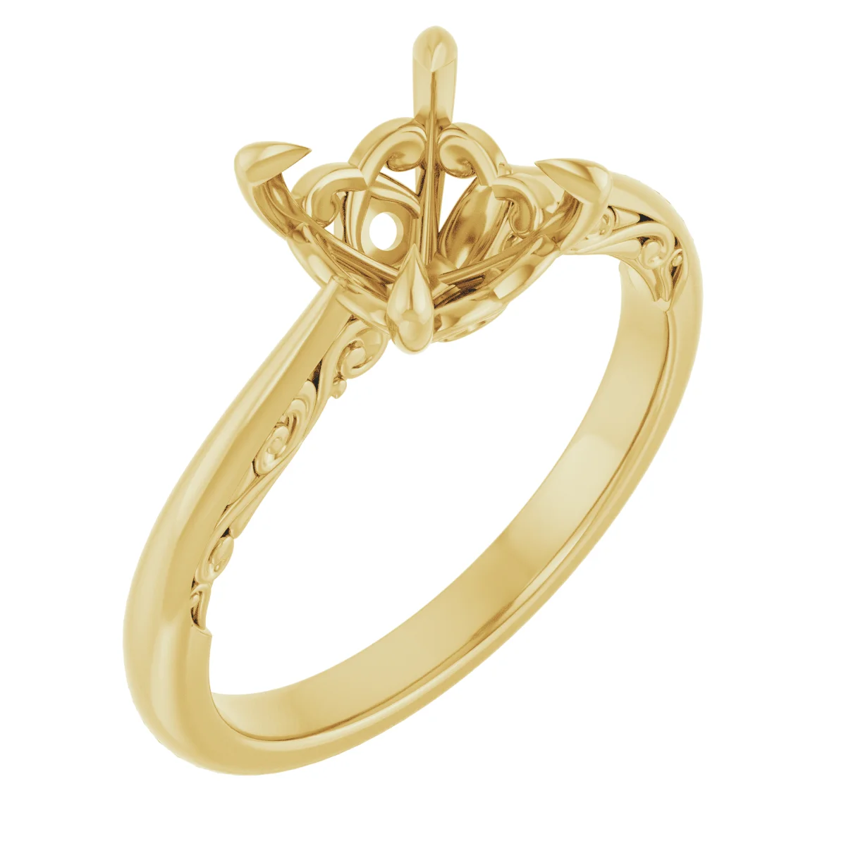 The Dahae engagement ring setting