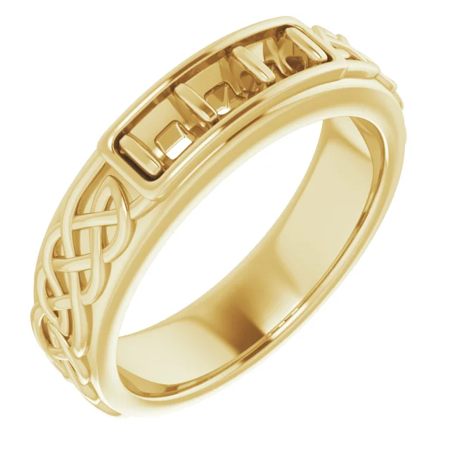 Celtic-Inspired Band view 2