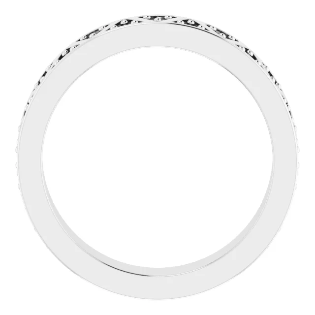 Geometric Eternity Band view 2